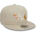 gorra-plana-beige-snapback-9fifty-koi-fish-de-new-york-yankees-mlb-de-new-era