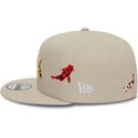 gorra-plana-beige-snapback-9fifty-koi-fish-de-new-york-yankees-mlb-de-new-era