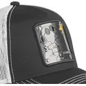petten-gebogen-zwart-snapback-snoopy-pinda-s-van-capslab