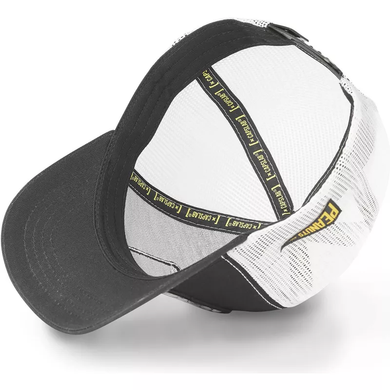 capslab-snoopy-joe-cool-naw5-peanuts-black-and-white-trucker-hat