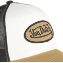 casquette-trucker-blanche-noire-et-marron-cla-von-dutch