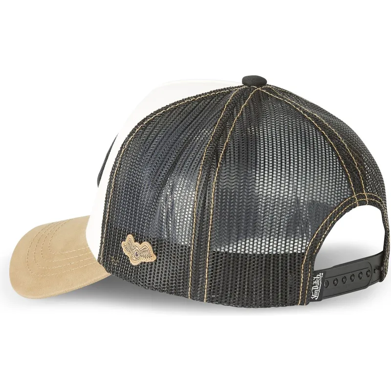 cappellino-trucker-bianco-nero-e-marrone-cla-di-von-dutch
