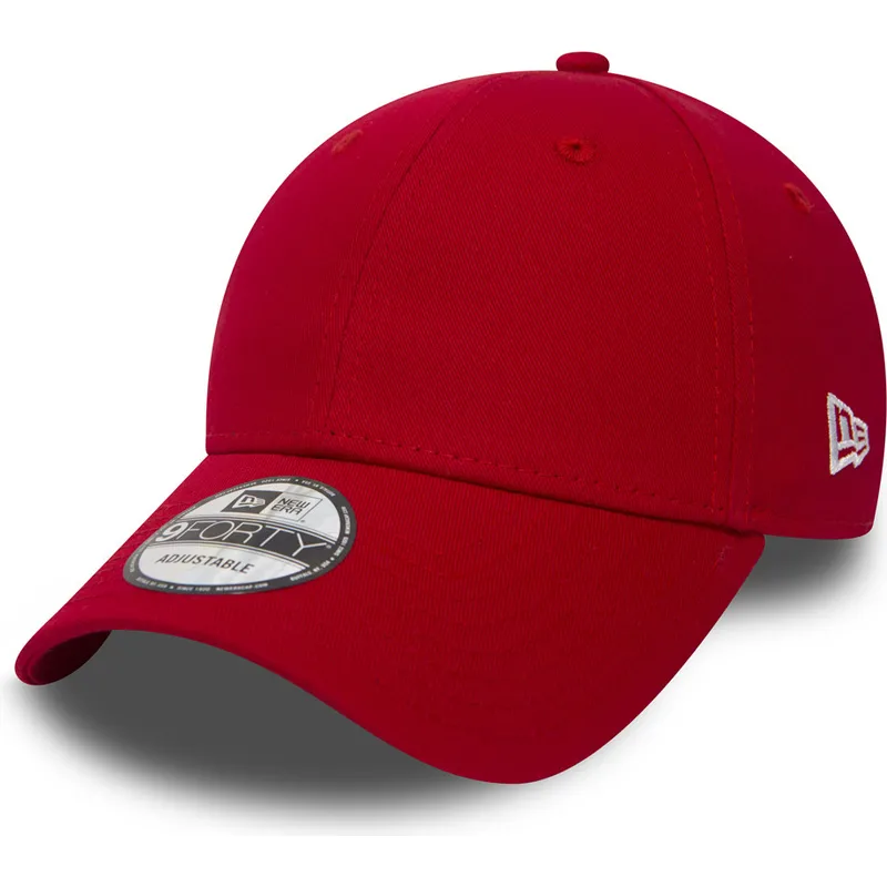 petten-gebogen-rood-verstelbaar-9forty-basic-flag-van-new-era petten-gebogen-rood-verstelbaar-9forty-basic-flag-van-new-era