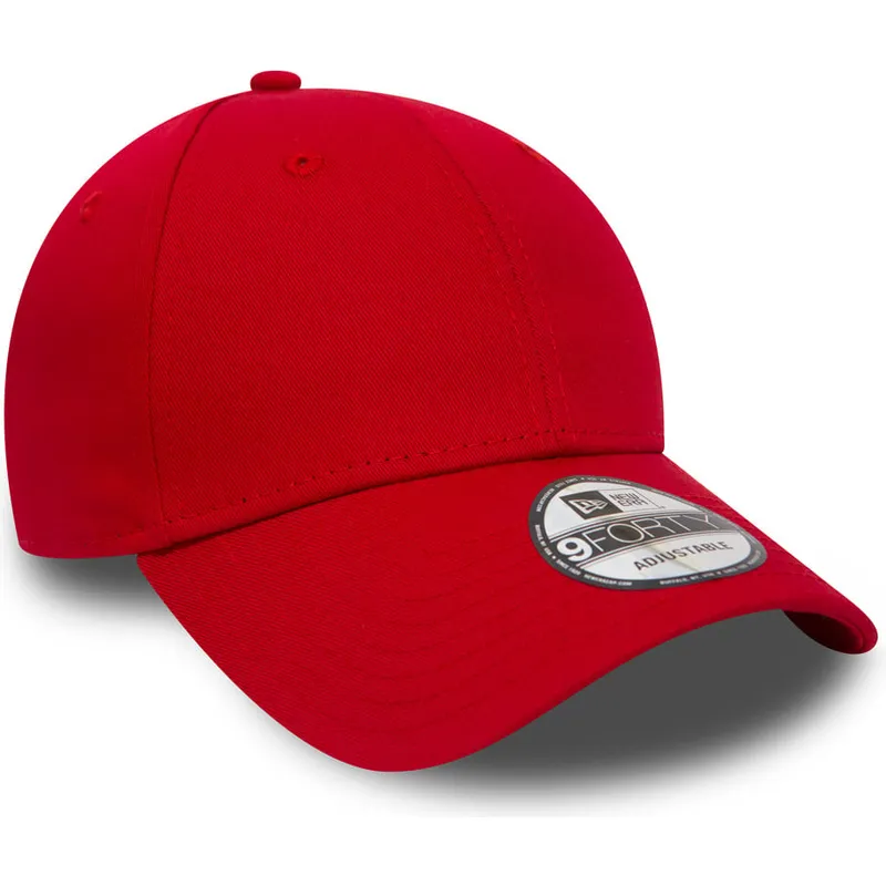 cap-gebogen-red-adjustable-strap-9forty-van-new-era cap-gebogen-red-adjustable-strap-9forty-van-new-era