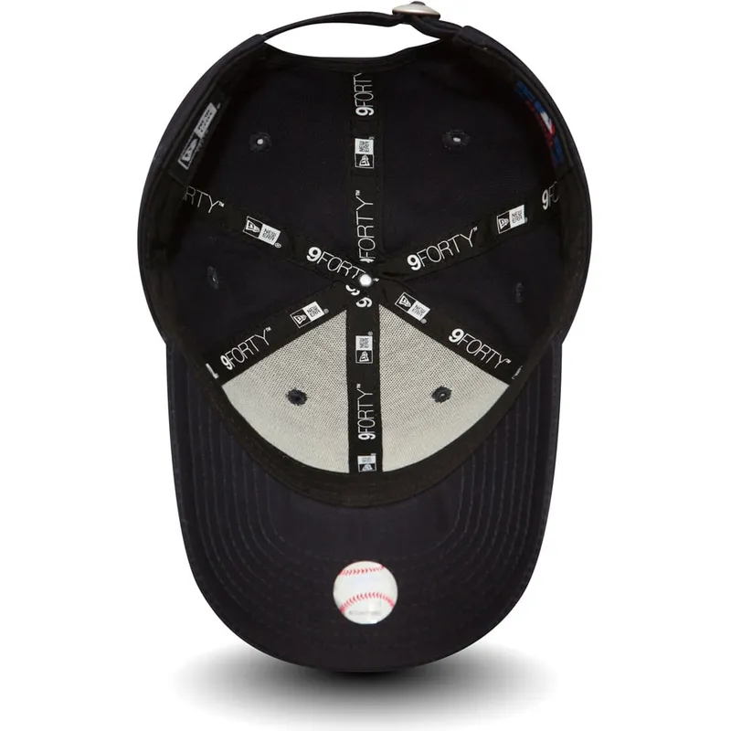 petten-gebogen-marineblauw-verstelbare-band-voor-kinderen-9forty-essential-van-new-york-yankees-mlb-van-new-era petten-gebogen-marineblauw-verstelbare-band-voor-kinderen-9forty-essential-van-new-york-yankees-mlb-van-new-era