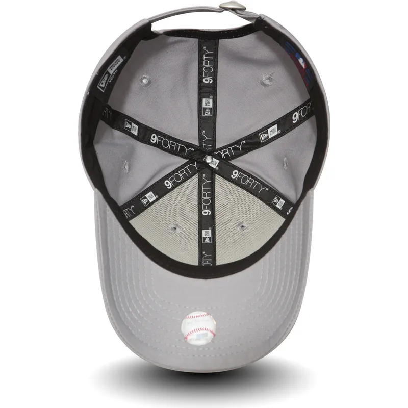 petten-gebogen-grijs-verstelbare-band-voor-kinderen-9forty-essential-van-new-york-yankees-mlb-van-new-era petten-gebogen-grijs-verstelbare-band-voor-kinderen-9forty-essential-van-new-york-yankees-mlb-van-new-era