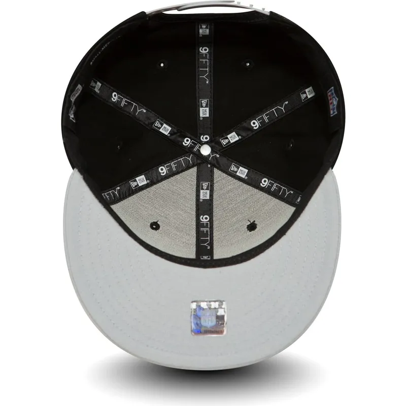 petten-plat-grijs-snapback-9fifty-cotton-block-van-las-vegas-raiders-nfl-van-new-era
