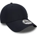 cappellino-visiera-curva-blu-marino-regolabile-9forty-flawless-logo-di-new-york-yankees-mlb-di-new-era