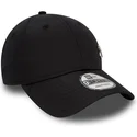 cappellino-visiera-curva-nero-regolabile-9forty-flawless-logo-di-new-york-yankees-mlb-di-new-era