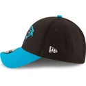 cappellino-visiera-curva-nero-e-blu-regolabile-9forty-the-league-di-carolina-panthers-nfl-di-new-era