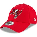 casquette-courbee-rouge-ajustable-9forty-tampa-bay-buccaneers-nfl-new-era