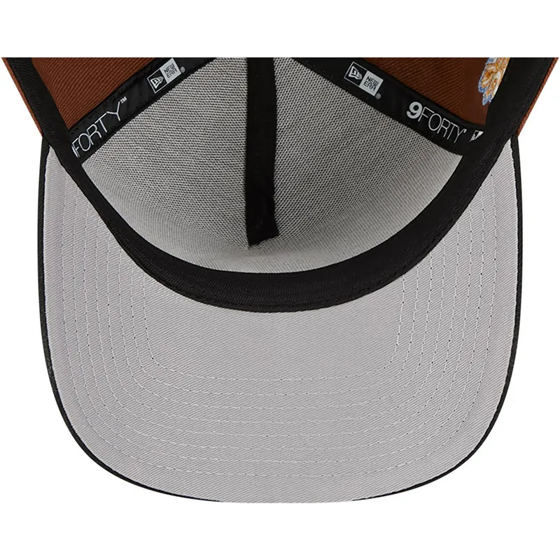 petten-gebogen-bruin-snapback-9forty-a-frame-harvest-van-new-york-yankees-mlb-van-new-era