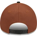 petten-gebogen-bruin-snapback-9forty-a-frame-harvest-van-new-york-yankees-mlb-van-new-era