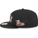 casquette-plate-noire-snapback-9fifty-post-up-pin-chicago-bulls-nba-new-era