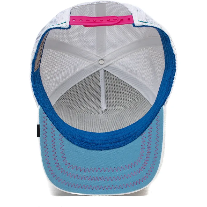 cappellino-trucker-bianco-uccello-gabbiano-beach-bum-beach-bomber-the-farm-di-goorin-bros