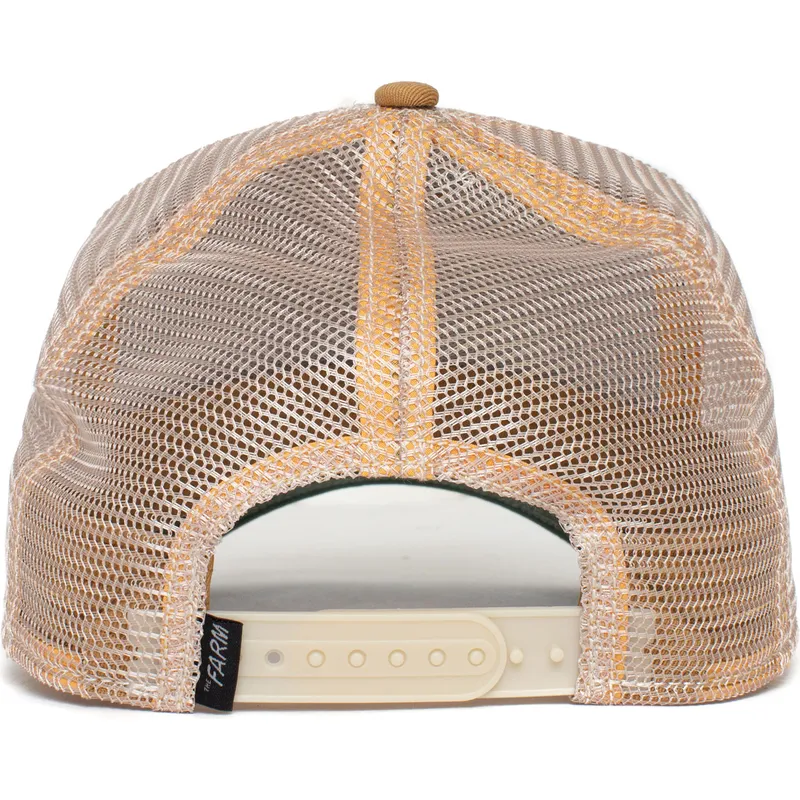 petten-gebogen-bruin-snapback-the-queen-bee-the-farm-van-goorin-bros
