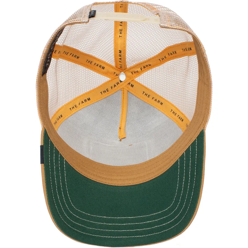 petten-gebogen-bruin-snapback-the-queen-bee-the-farm-van-goorin-bros