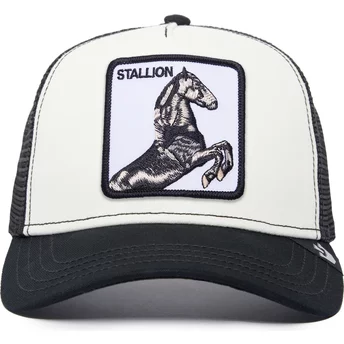 Goorin Bros. Horse Stallion The Farm White and Black Trucker Hat