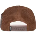 casquette-trucker-grise-marron-et-verte-hibou-cum-laude-ass-play-the-farm-goorin-bros