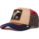 casquette-trucker-marron-et-bleue-marine-ane-detention-seeker-ass-play-the-farm-goorin-bros