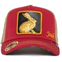 casquette-trucker-rouge-lapin-jack-jacked-casino-the-farm-goorin-bros