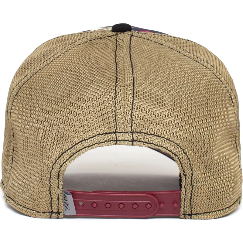 petten-gebogen-meerkleurig-snapback-hiena-joker-poker-face-casino-the-farm-the-farm-van-goorin-bros