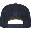 casquette-trucker-marron-et-bleue-marine-panthere-panther-panthuroy-corduroy-the-farm-goorin-bros