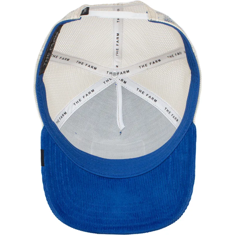 petten-gebogen-blauw-snapback-the-farm-van-goorin-bros