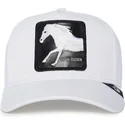 casquette-trucker-blanche-cheval-platinum-high-the-farm-goorin-bros