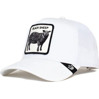 Casquette trucker blanche mouton Platinum Sheep The Farm Goorin Bros.