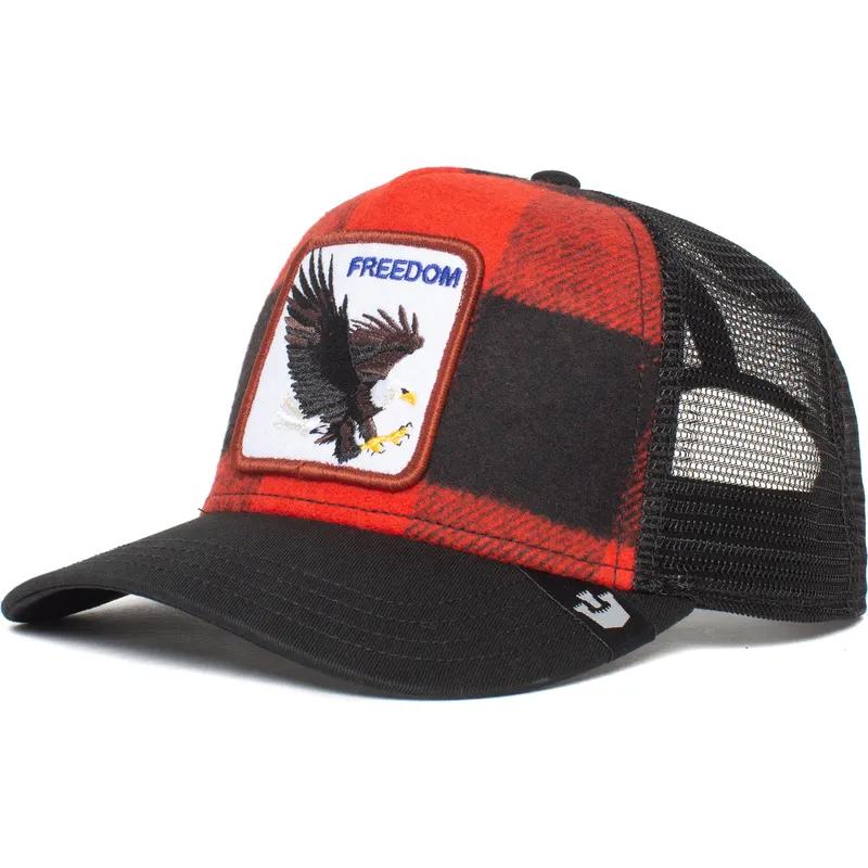 petten-gebogen-rood-snapback-the-farm-van-goorin-bros