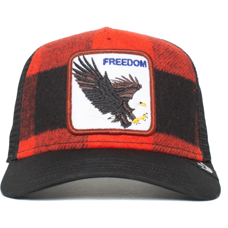 petten-gebogen-rood-snapback-the-farm-van-goorin-bros