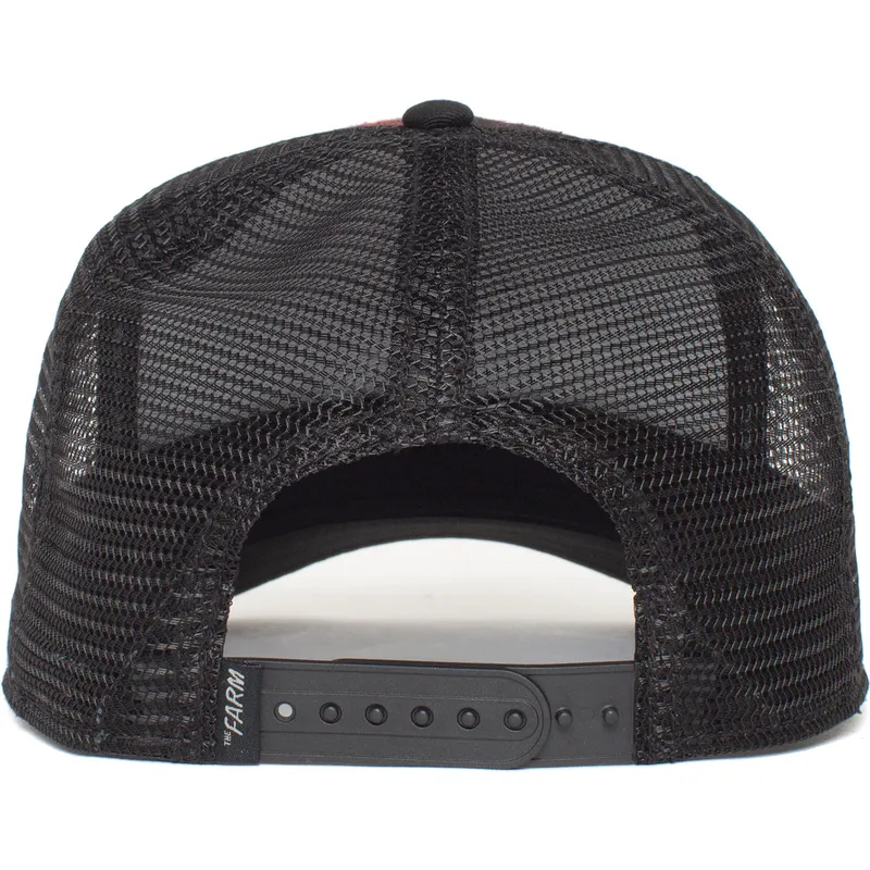 petten-gebogen-rood-snapback-freedom-ski-free-the-farm-van-goorin-bros