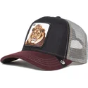 casquette-trucker-noire-grise-et-rouge-lion-king-circwool-of-life-the-farm-goorin-bros