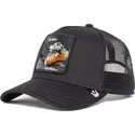petten-gebogen-zwart-snapback-serpiente-mamba-the-farm-the-farm-van-goorin-bros