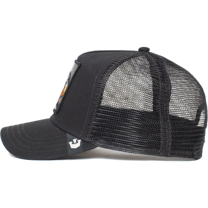 petten-gebogen-zwart-snapback-the-farm-van-goorin-bros