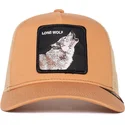 petten-oranje-snapback-lobo-lone-wolf-truckin-the-farm-the-farm-van-goorin-bros