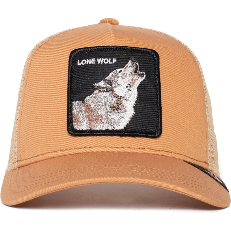 petten-oranje-snapback-lobo-lone-wolf-truckin-the-farm-the-farm-van-goorin-bros
