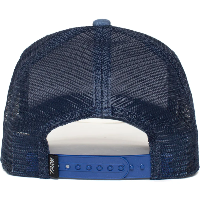 petten-blauw-snapback-big-bear-truckin-the-farm-van-goorin-bros