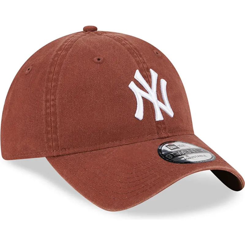 petten-gebogen-bruin-verstelbaar-9twenty-league-essential-van-new-york-yankees-mlb-van-new-era petten-gebogen-bruin-verstelbaar-9twenty-league-essential-van-new-york-yankees-mlb-van-new-era