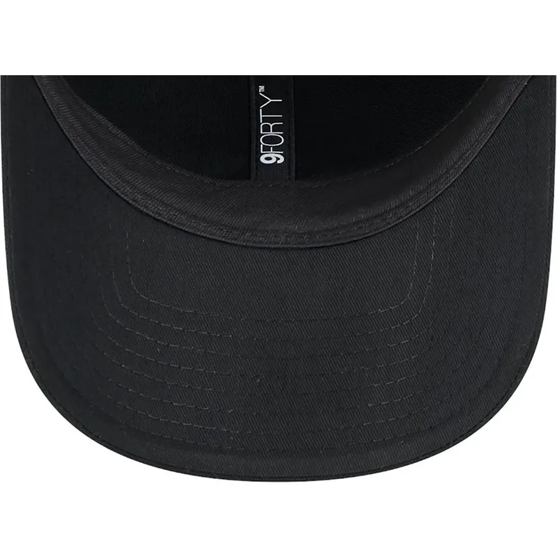 petten-gebogen-zwart-verstelbaar-9forty-pin-van-new-york-yankees-mlb-van-new-era petten-gebogen-zwart-verstelbaar-9forty-pin-van-new-york-yankees-mlb-van-new-era
