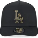 gorra-curva-negra-snapback-a-frame-foil-pack-de-los-angeles-dodgers-mlb-de-new-era