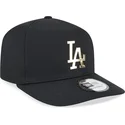 gorra-curva-negra-snapback-a-frame-foil-pack-de-los-angeles-dodgers-mlb-de-new-era