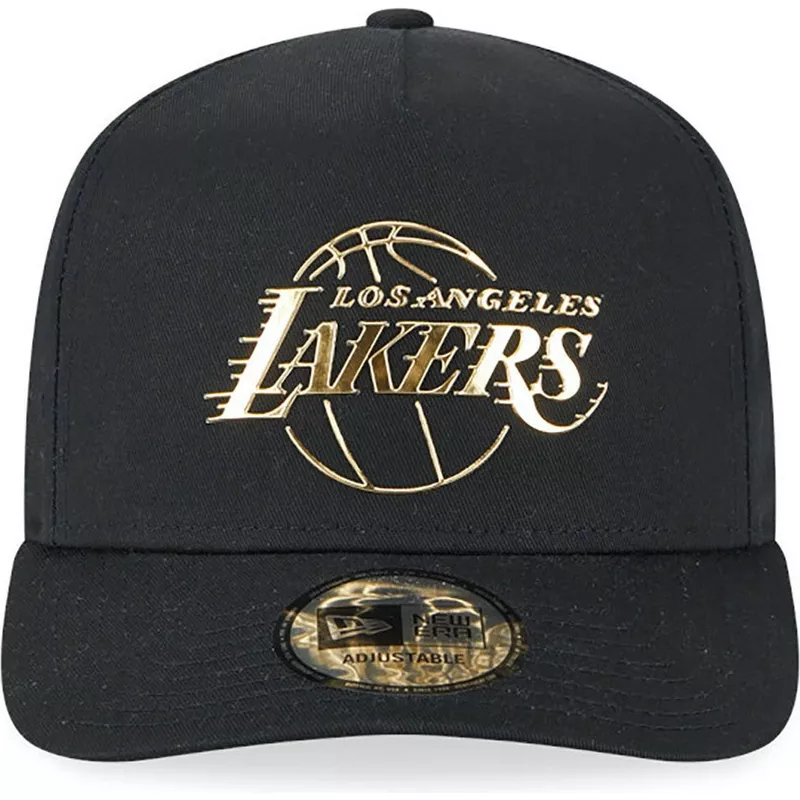 New Era Curved Brim 9FIFTY Stretch Snap Los Angeles Lakers NBA