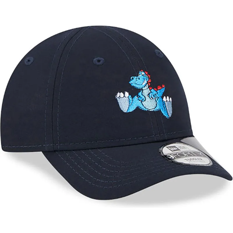 petten-gebogen-marineblauw-verstelbaar-voor-kinderen-9forty-repreve-van-new-era