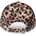 petten-gebogen-luipaard-verstelbare-band-rosa-9forty-velour-van-new-york-yankees-mlb-van-new-era