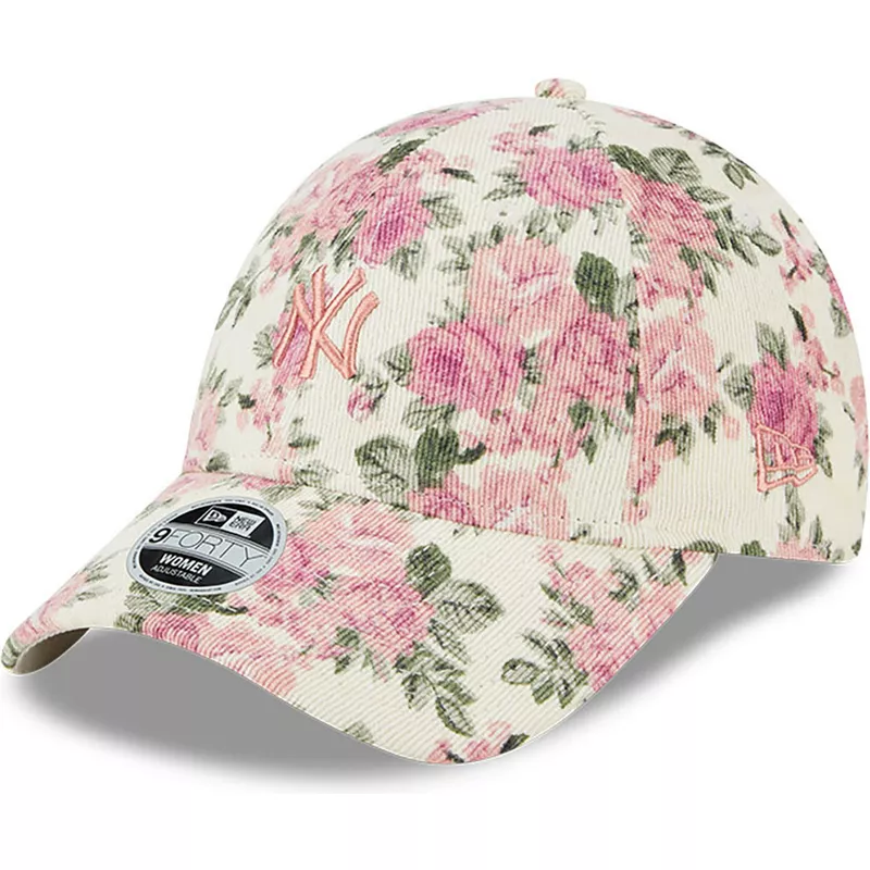 New Era Gorra New York Yankees Floral MLB 9Forty Ajustable para Mujer :  : Ropa, Zapatos y Accesorios