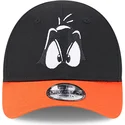 petten-gebogen-zwart-verstelbare-band-voor-kinderen-9forty-van-pato-lucas-looney-tunes-van-new-era