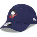 petten-gebogen-blauw-verstelbaar-voor-kinderen-9forty-van-superman-dc-comics-van-new-era