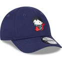 petten-gebogen-blauw-verstelbaar-voor-kinderen-9forty-van-superman-dc-comics-van-new-era